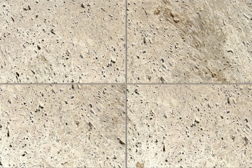 Travertino Crema Cross Cut (60x40x1,2 cm) envejecido