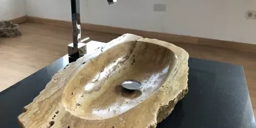 Lavabo Piedra Travertino