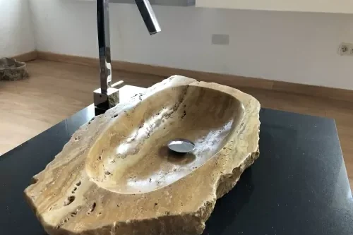 Lavabo Piedra Travertino