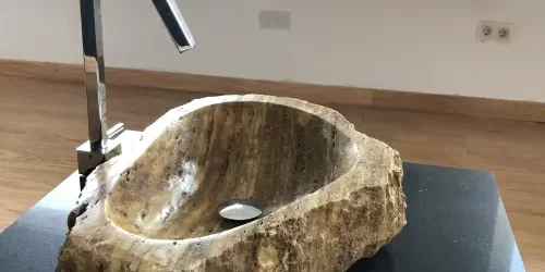 Lavabo Travertino Oro