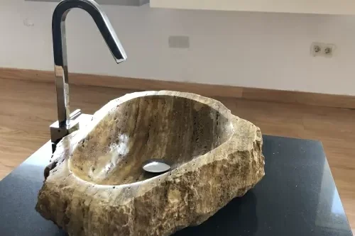 Lavabo Travertino Oro