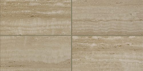 Plaqueta de 1 cm Romano poro tapado resina transparente (30,5x30,5x1 cm)