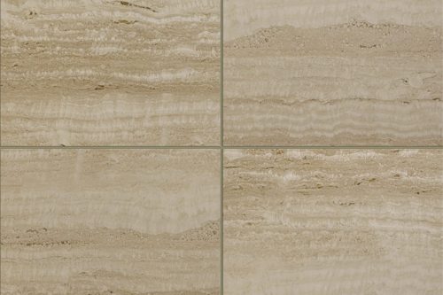 Plaqueta de 1 cm Romano poro tapado resina transparente (30,5x30,5x1 cm)