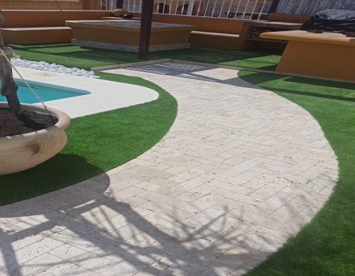 Travertino Envejecido Espiga - Imagen 3