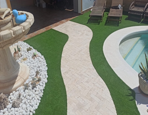 Travertino Envejecido Espiga - Imagen 5