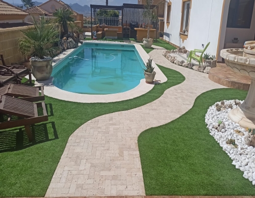 Travertino Envejecido Espiga - Imagen 4