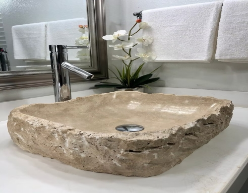 Lavabo Olivillo Cincel