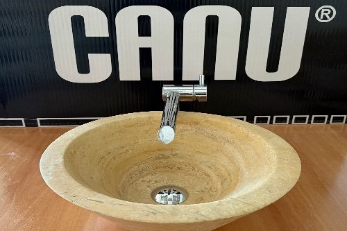 Lavabo Frutero Travertino Amarillo