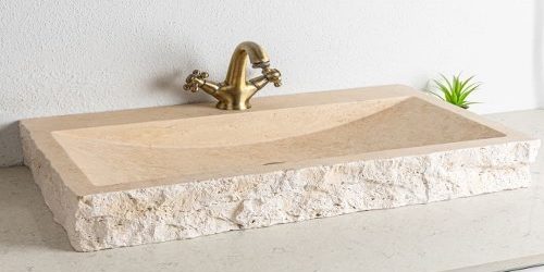 Lavabo Travertino Escarfilado