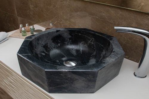 Lavabo Tuerca negro