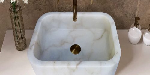 Lavabo Unai Calacatta Gold