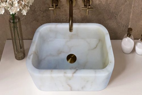 Lavabo Unai Calacatta Gold